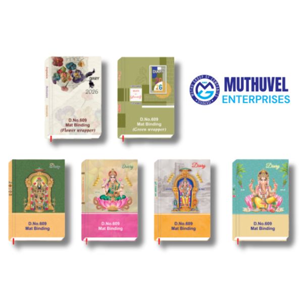 609-Colour design mat laminated cover hard bound binding