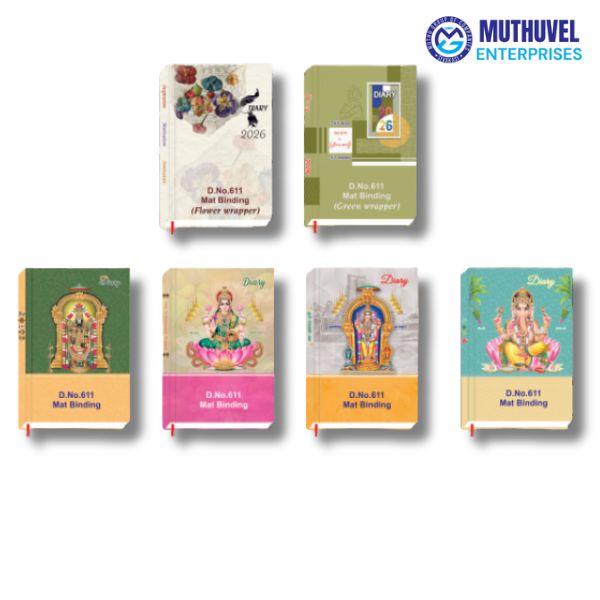 611-Colour design mat laminated cover hard bound binding