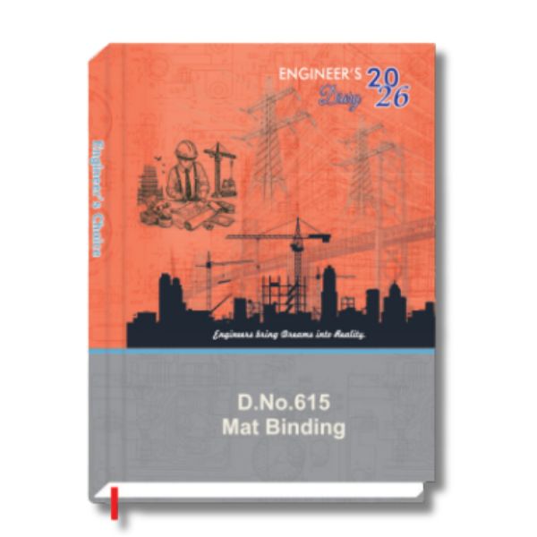 615-Colour design mat laminated cover hard bound binding Engineering content of 62 pages information