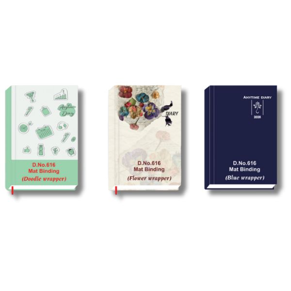 616-Colour design mat laminated cover hard bound binding