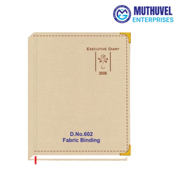 602-Fabric cover hard bound binding