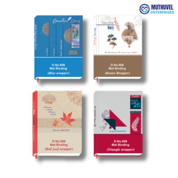 608-Colour design mat laminated cover hard bound binding